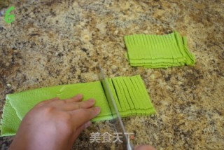 菠菜手擀面的做法步骤：6