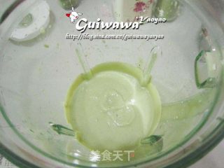 【兔纸私房菜】健康简单的纯素抹茶豆腐冰淇淋的做法步骤：3