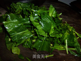 肉末粉丝菠菜的做法步骤：2