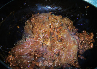 肉末粉丝菠菜的做法步骤：7