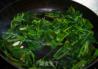 肉末粉丝菠菜的做法步骤：8