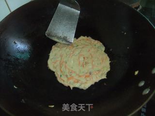 胡萝卜丝肉末饼的做法步骤：2