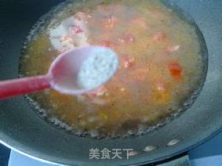 番茄鸡蛋豆腐汤的做法步骤：7