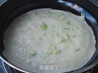 鸡蛋面糊饼的做法步骤：6