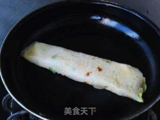 鸡蛋面糊饼的做法步骤：9
