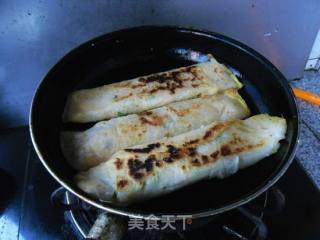 鸡蛋面糊饼的做法步骤：10