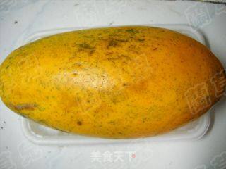 木瓜粉丝沙拉的做法步骤：1