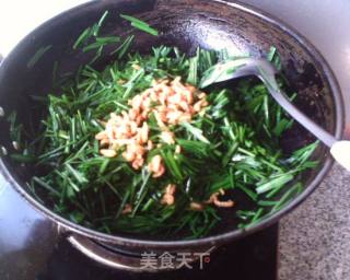海米炒韭菜的做法步骤：6