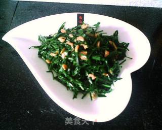 海米炒韭菜的做法步骤：8