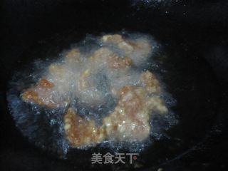 锅包肉的做法步骤：6
