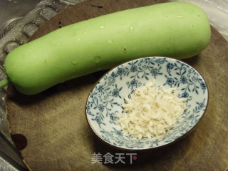 虾皮炒葫蘆的做法步骤：1