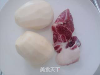 【香辣土豆烧肉】的做法步骤：1