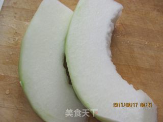 冬瓜排骨的做法步骤：1