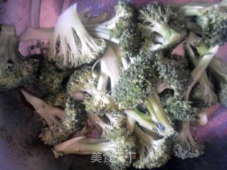 西兰花煎鸡蛋的做法步骤：1