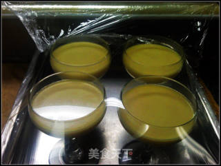 养颜雪蛤鲜奶炖蛋的做法步骤：4