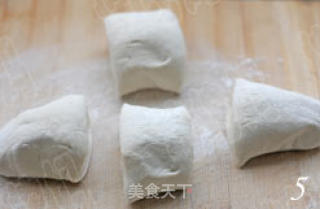 主食控的大爱 葱香红油煎饼的做法步骤：5