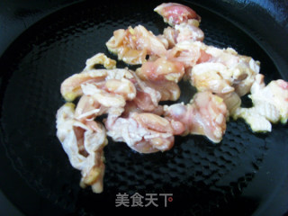 豆芽辣鸡的做法步骤：2