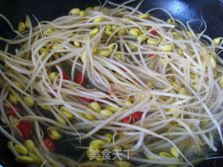 豆芽辣鸡的做法步骤：6