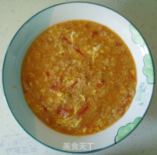 西红柿燕麦疙瘩汤的做法步骤：1