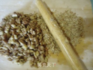 核桃红糖包的做法步骤：4