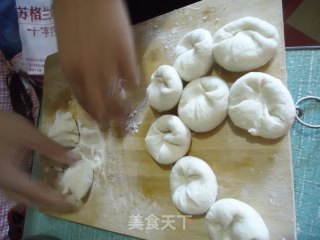 核桃红糖包的做法步骤：9