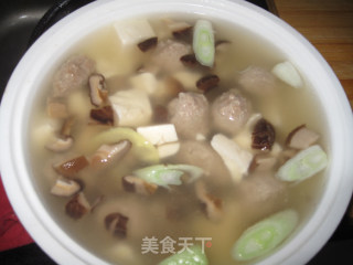豆腐丸子汤的做法步骤：5