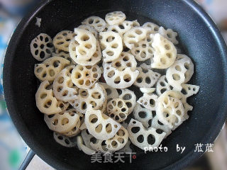 【简单の美味】清炒藕片的做法步骤：6