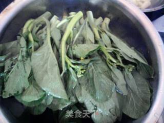 【蒜香芥兰】——蓉棋咖啡的做法步骤：1