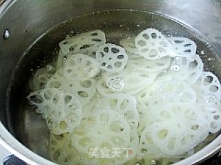 橙汁藕片的做法步骤：3