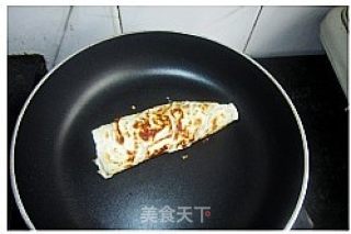快手早餐---蛋卷饼的做法步骤：8