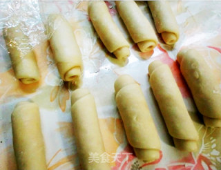 纯素绿豆酥皮月饼（甜咸两种馅料）的做法步骤：12