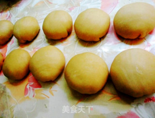 纯素绿豆酥皮月饼（甜咸两种馅料）的做法步骤：17