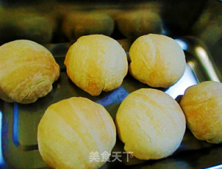 纯素绿豆酥皮月饼（甜咸两种馅料）的做法步骤：18
