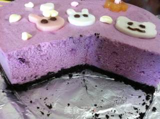 紫薯Cheese Cake食譜（免烘焙）的做法步骤：6