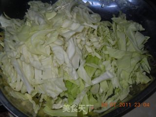 呛炒白菜的做法步骤：1