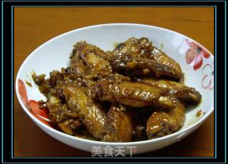 微波炉叮鸡亦中的做法步骤：4