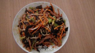 家庭版鱼香肉丝的做法步骤：10