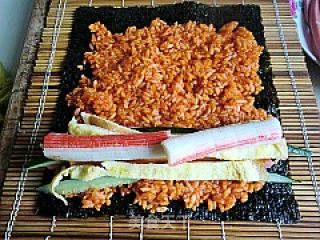 韩式紫菜包饭的做法步骤：11