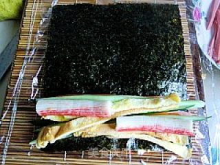韩式紫菜包饭的做法步骤：16