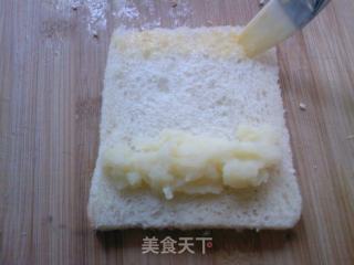 伪港式芋泥卷的做法步骤：2