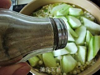 丝瓜豆腐汤的做法步骤：9