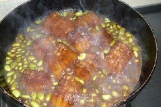 冬瓜烧毛豆的做法步骤：7