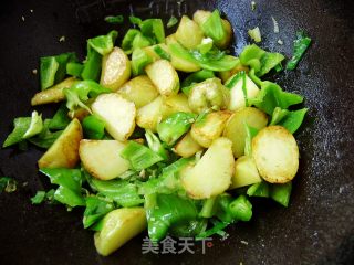 家常菜----地三鲜的做法步骤：7