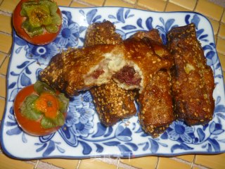 黄金榴莲酥的做法步骤：6