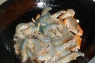蒜香大头虾的做法步骤：6