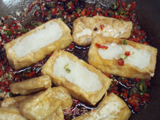 [把你豆乐]《金玉豆腐》的做法步骤：8