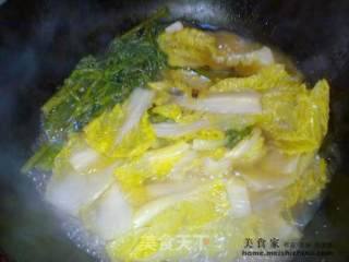 去火型小白菜豆腐的做法步骤：3