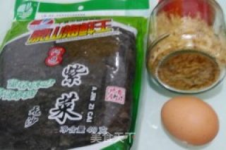 紫菜蛋花汤的做法步骤：1