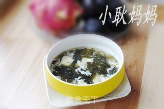 紫菜蛋花汤的做法步骤：7