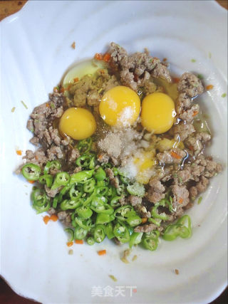 鸡蛋抱肉末的做法步骤：6